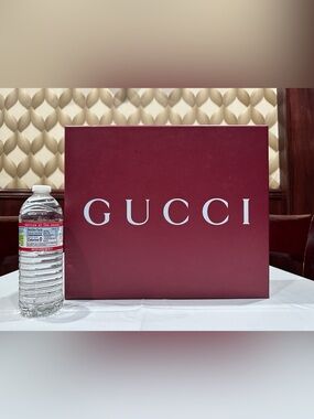Gucci large empty Gift storage shoe Box
